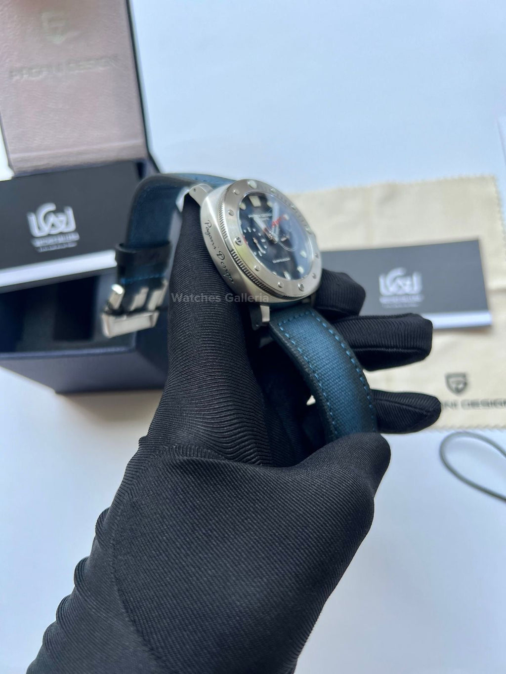 Pagani Design Submersible Automatic Divers Watch (Blue) PD1767 Watches Galleria