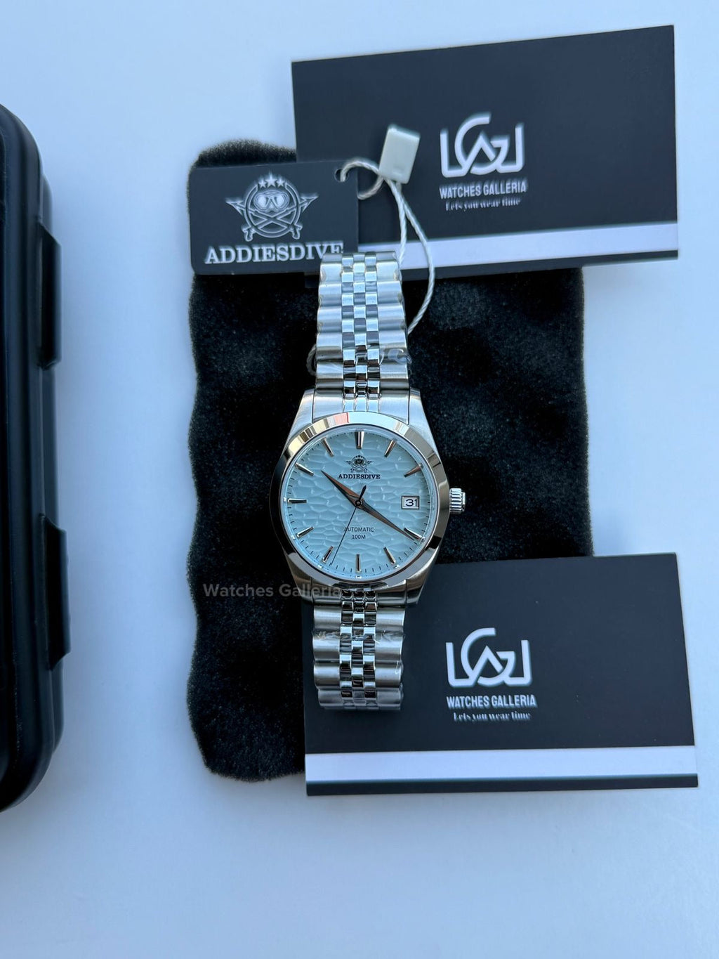 Addiesdive Omiwatari (Ice Blue) Japan Automatic Movement AD2118 Watches Galleria