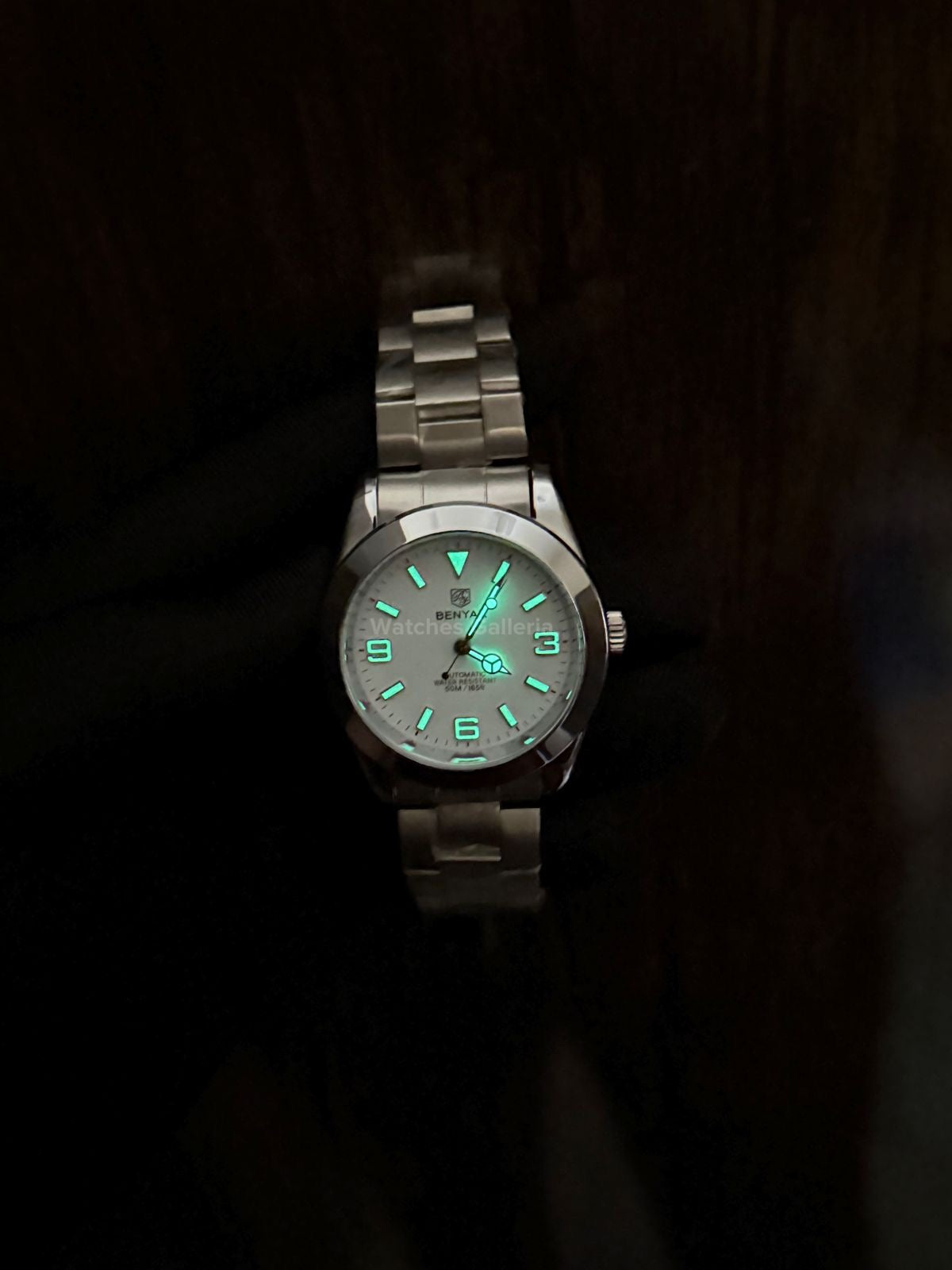 Benyar Explorer Automatic (White) BY5177 Watches Galleria