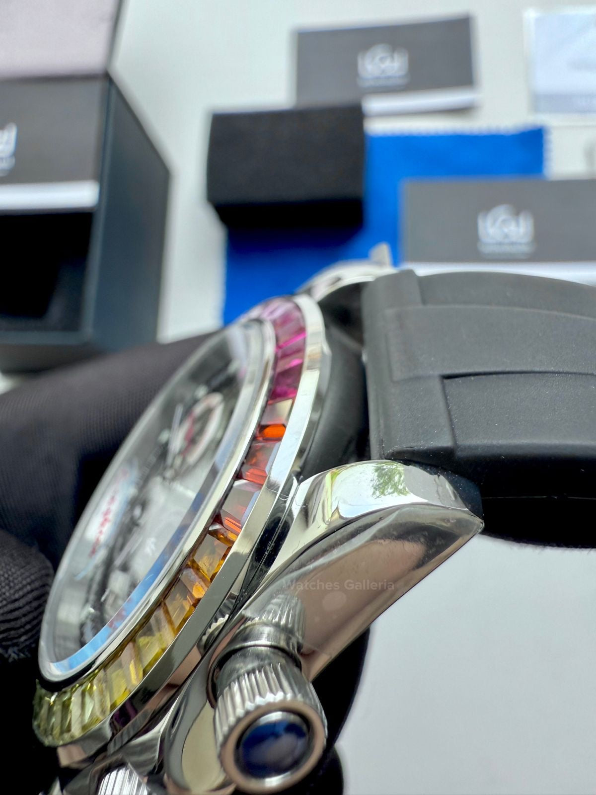 Pagani Design Rainbow Skeleton Automatic PD1653 (Silicon) Pagani Design in Pakistan