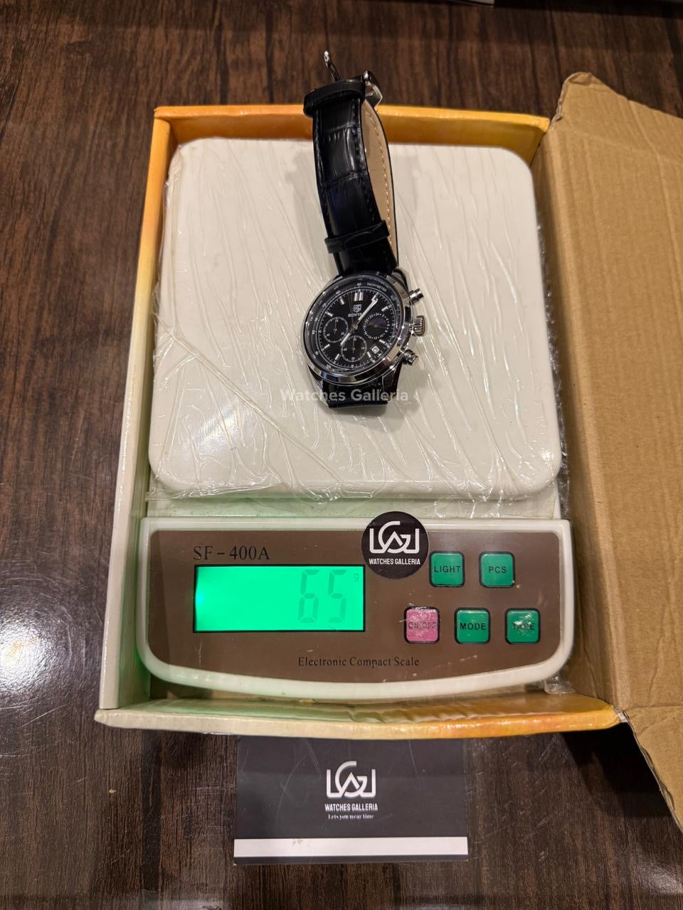 Benyar BY5193 Classic Moonphase Quartz (Black) Benyar in Pakistan