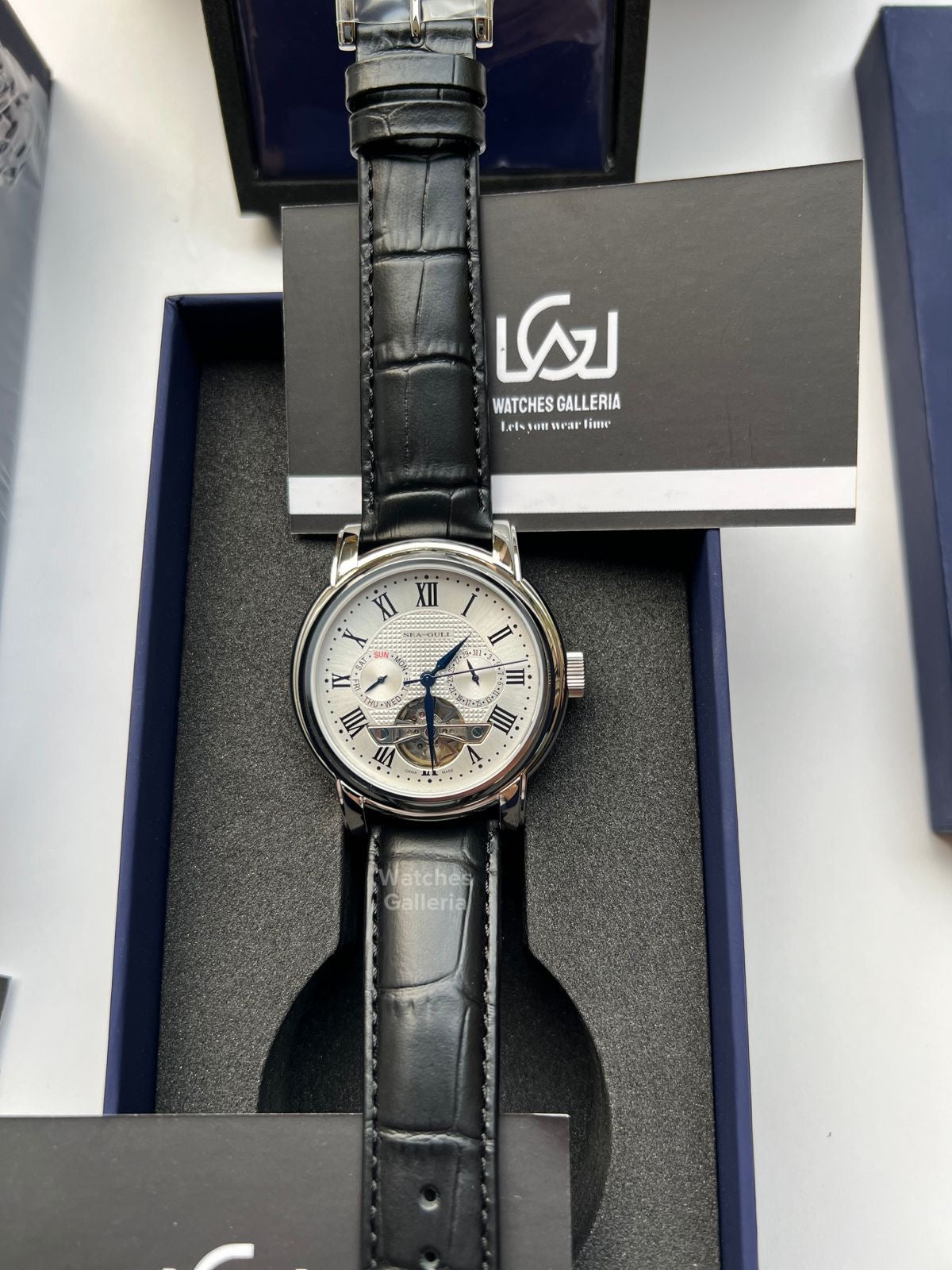 Seagull Flywheel Automatic Mechanical Watch D819622 Watches Galleria