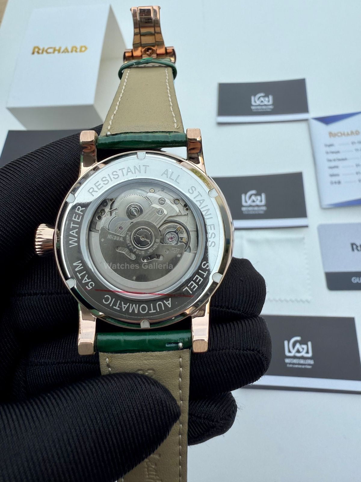Richard Casino Automatic (Green) RH002 Watches Galleria