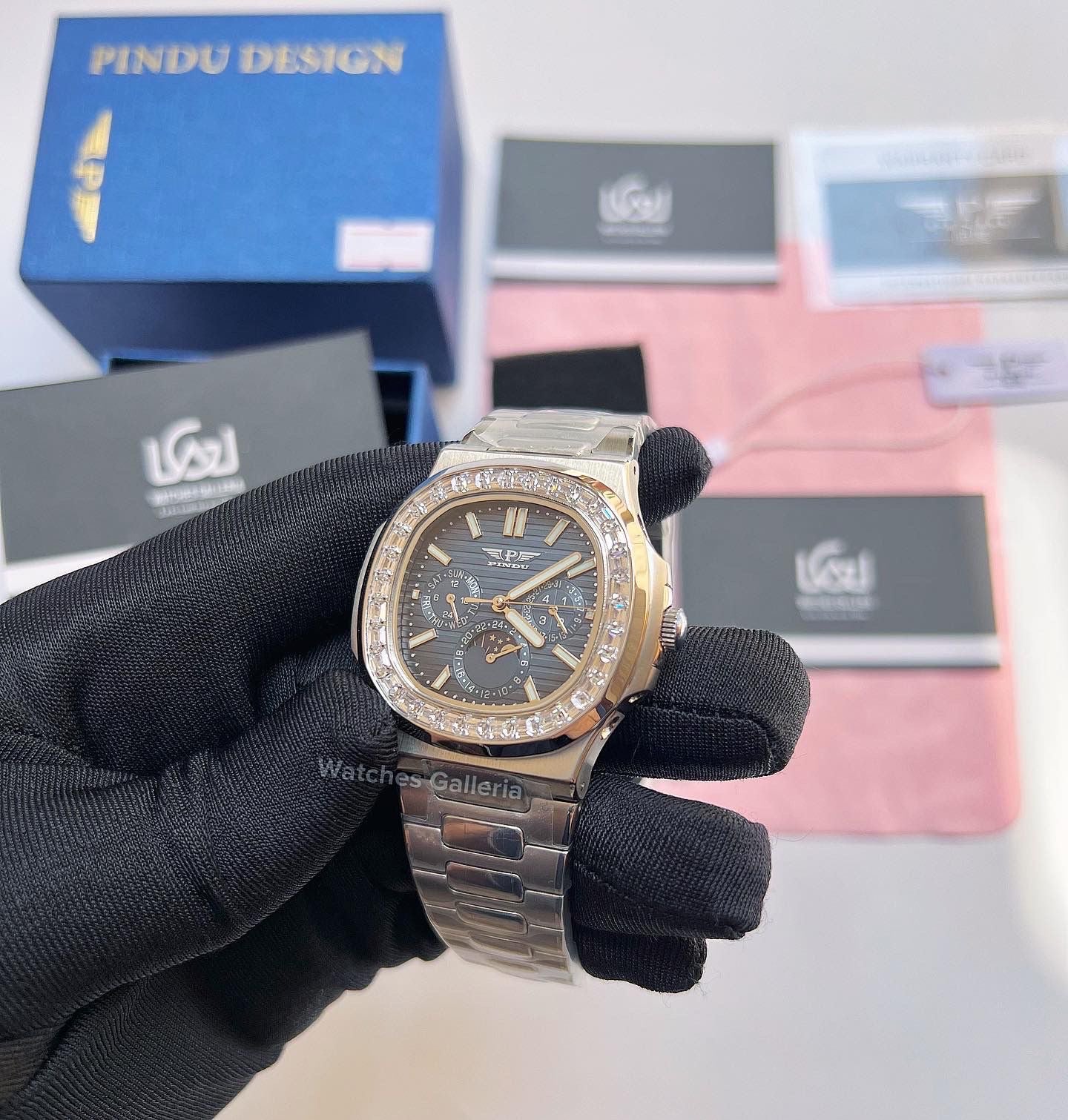 Pindu Design Nautilus Automatic (Blue) P6501