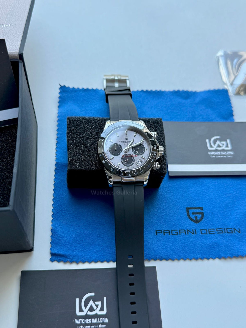 Pagani Design Daytona Quartz (Silver) PD1664