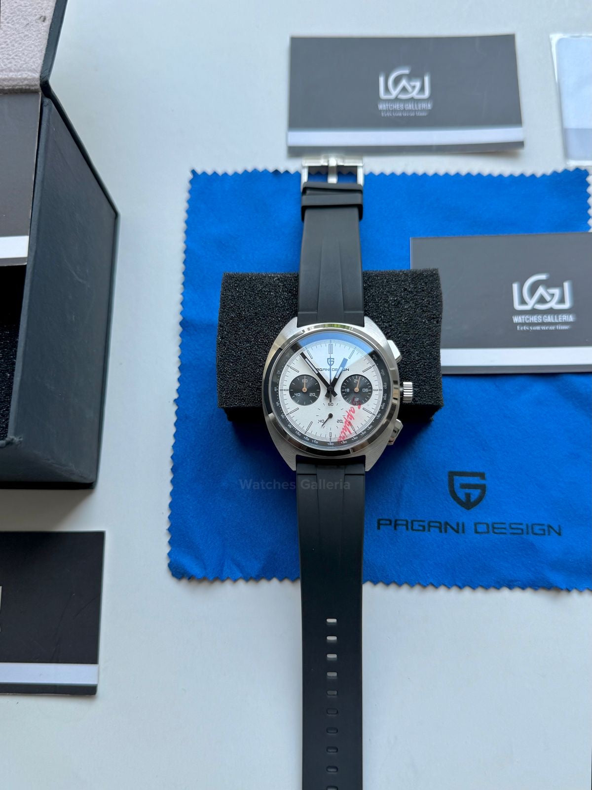 Pagani Design Vintage Chronograph Quartz PD1782 (White) Pagani Design in Pakistan