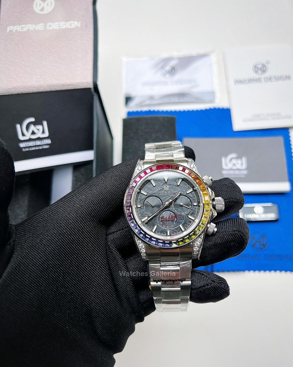 Pagrne Design Rainbow Daytona Automatic PG1666