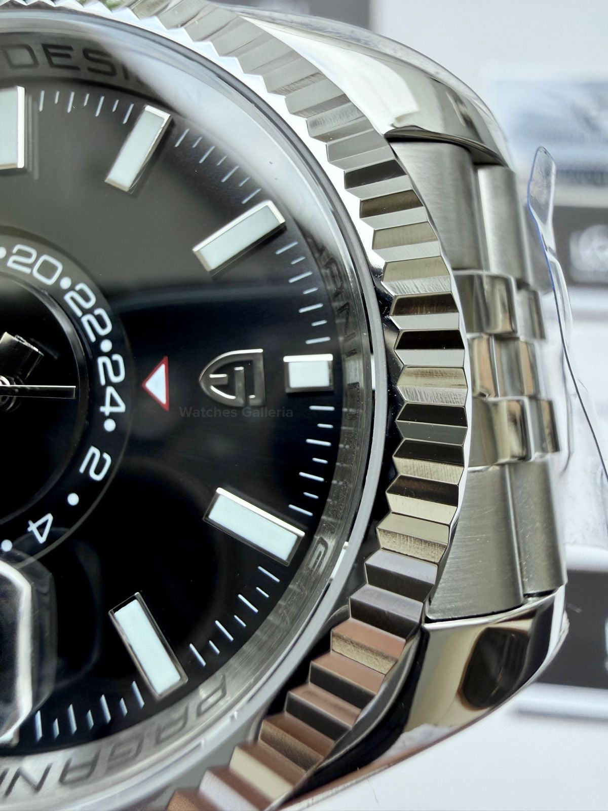Pagani Design PD1888 Black Sky Dweller Black 40mm – First Time in Pakistan | Limited Edition Automatic GMT Watch