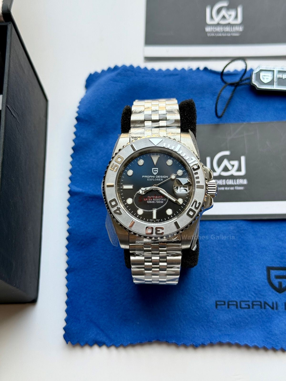 Pagani Design PD1651 YachtMaster Deep Sea 40mm Automatic – Seiko NH35A Japan Movement | Sapphire Crystal | 100M WR | Jubilee/Oyster Bracelet