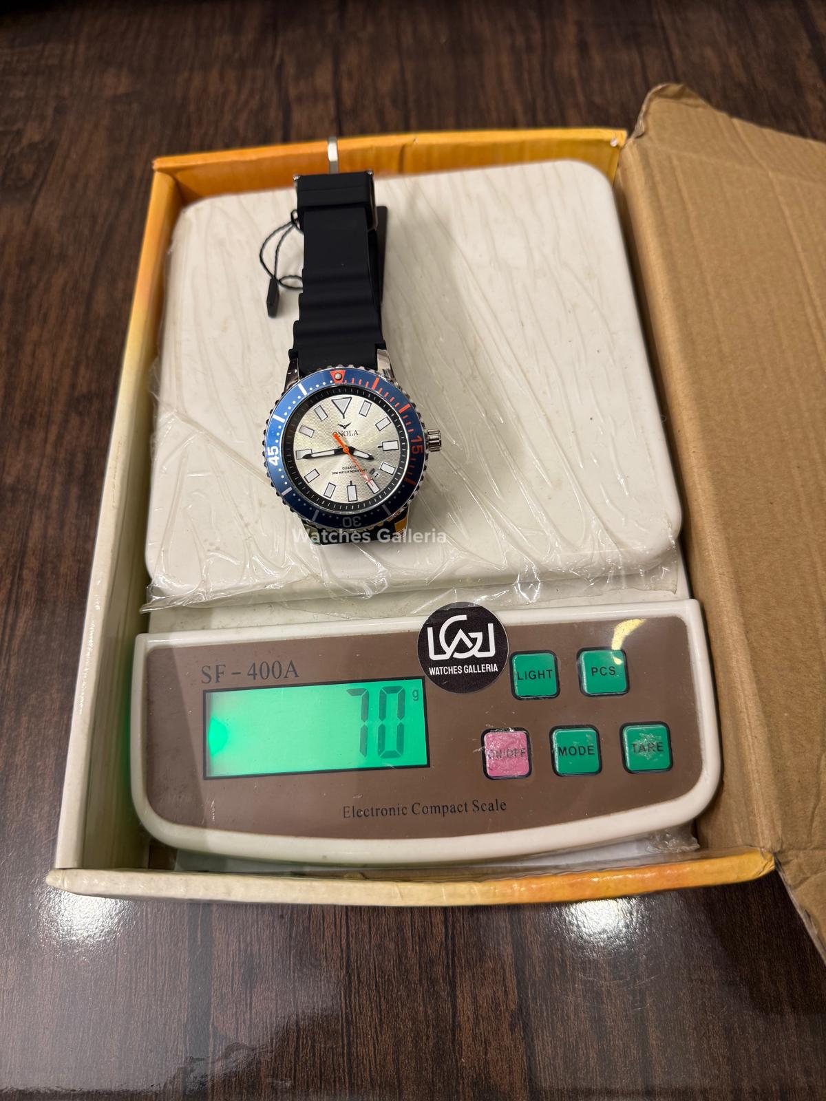 Onola 3850 Sports Diving Style Quartz (Silver) Onola Pakistan