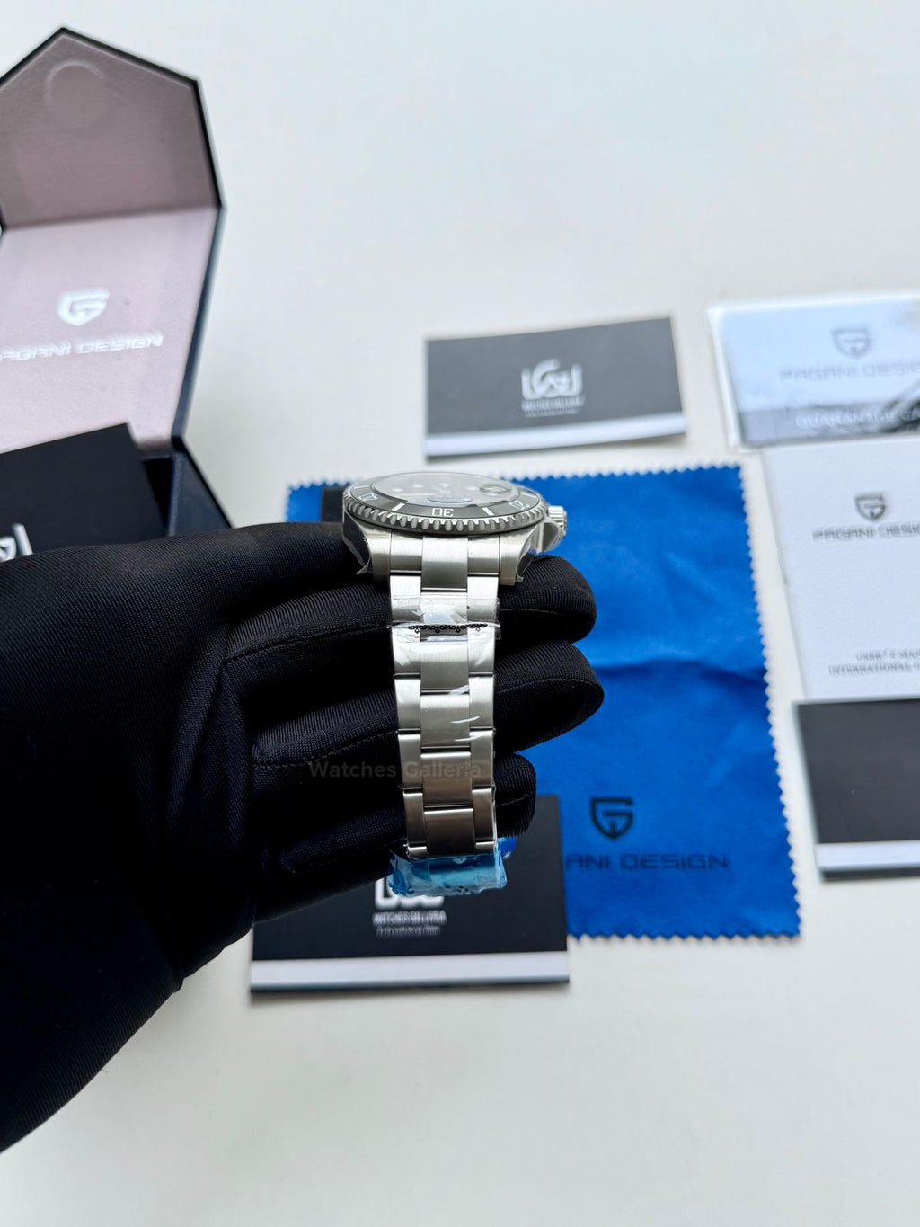 Pagani Design Watch PD1639 Submariner Automatic (Black) Pagani Design in Pakistan