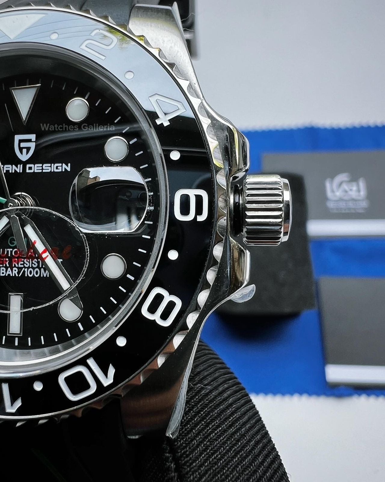 Pagani Design GMT Master Automatic (All Black) PD1662