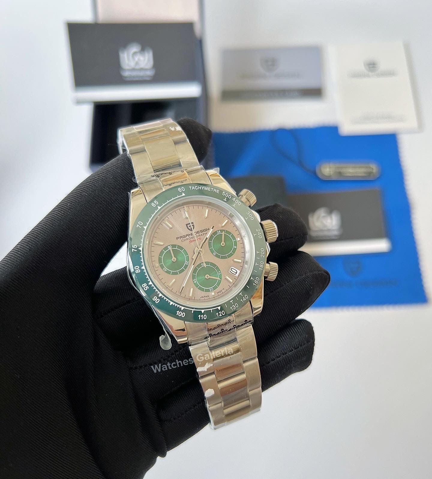 Pagani Design Daytona Quartz (Green) PD1644