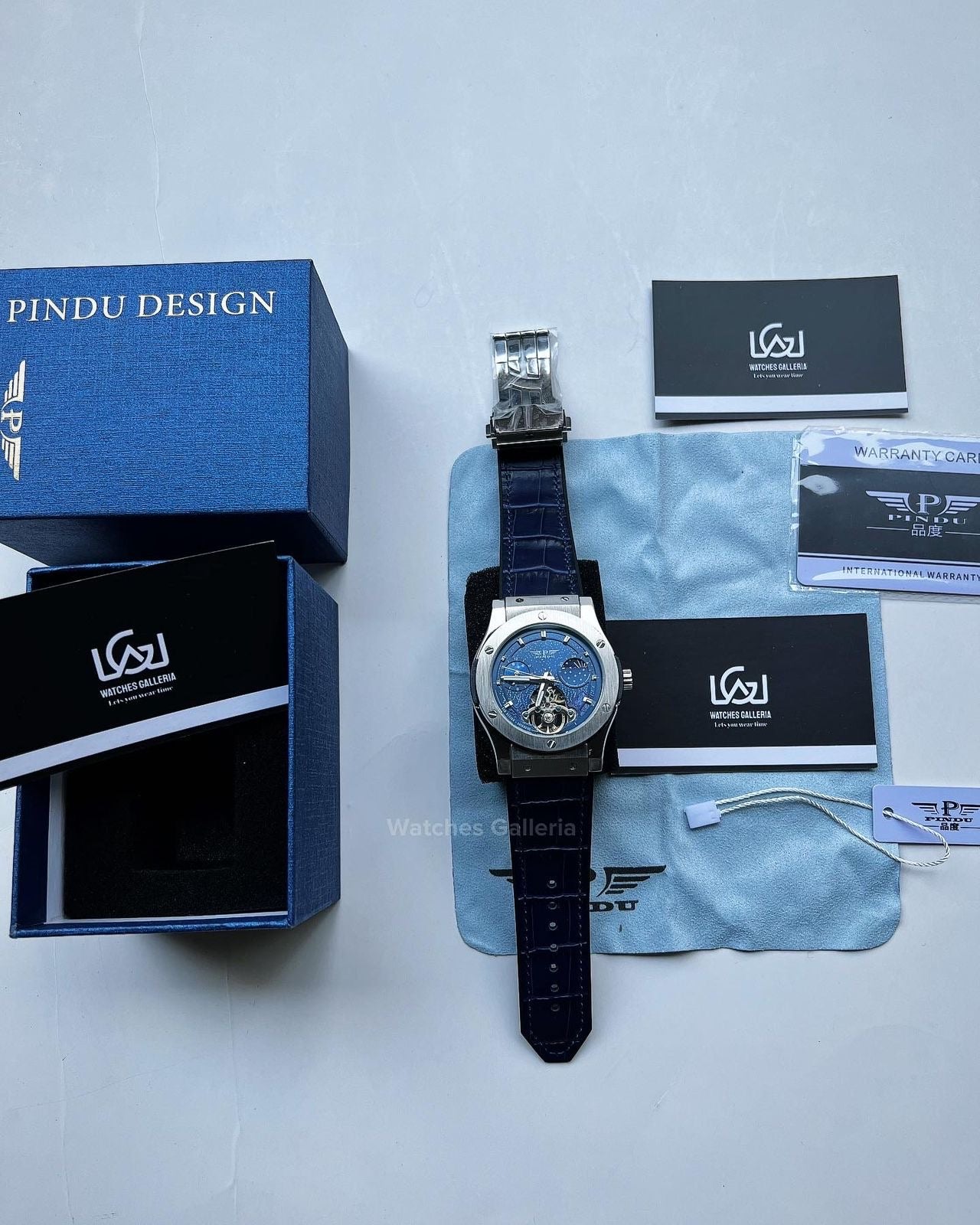 Pindu Design Big Bang Flywheel Automatic (Blue) P6537