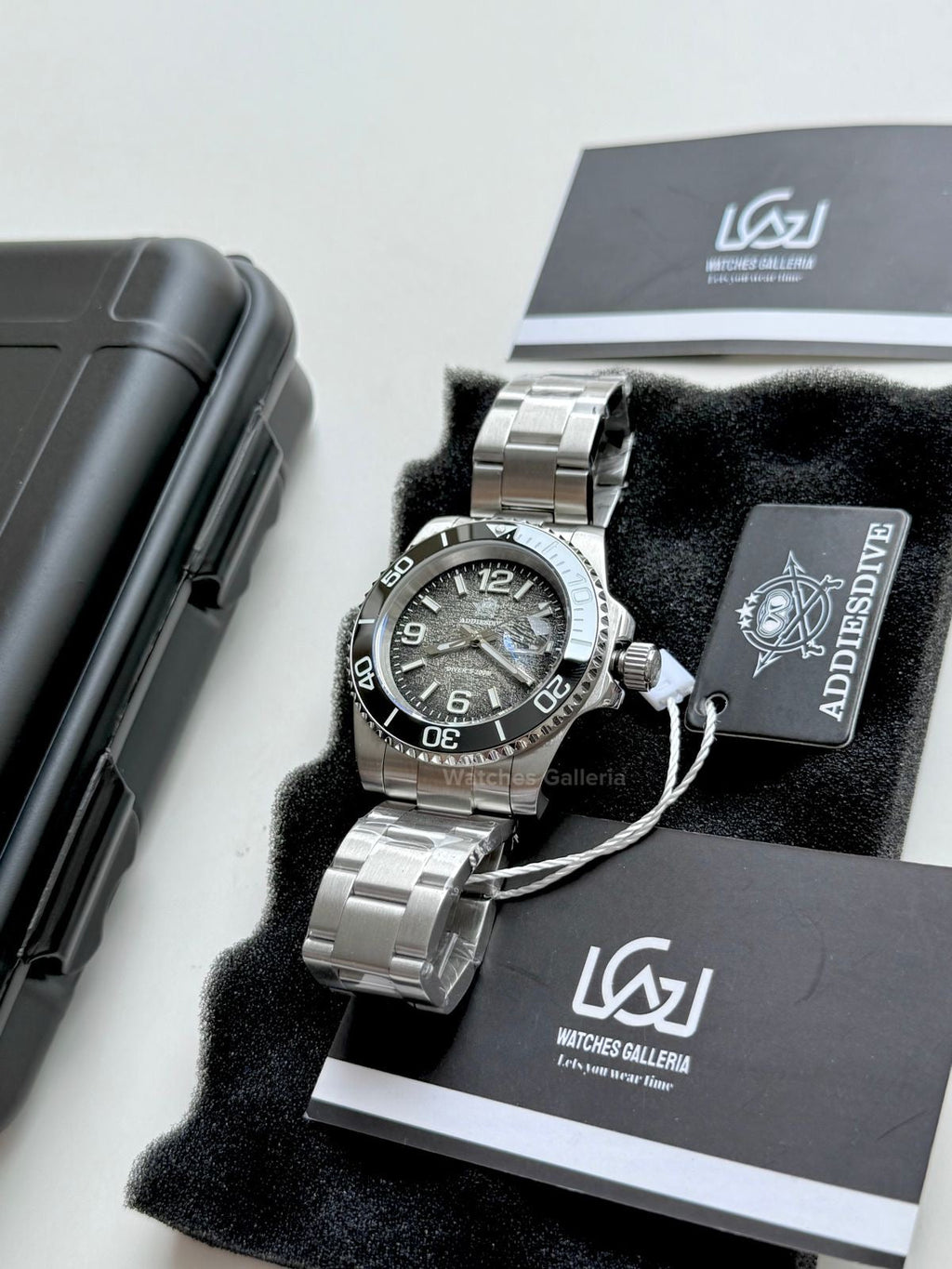 Addiesdive Submariner Gradient Quartz (Grey) AD2513 Watches Galleria © Copyrights All Right Reserved