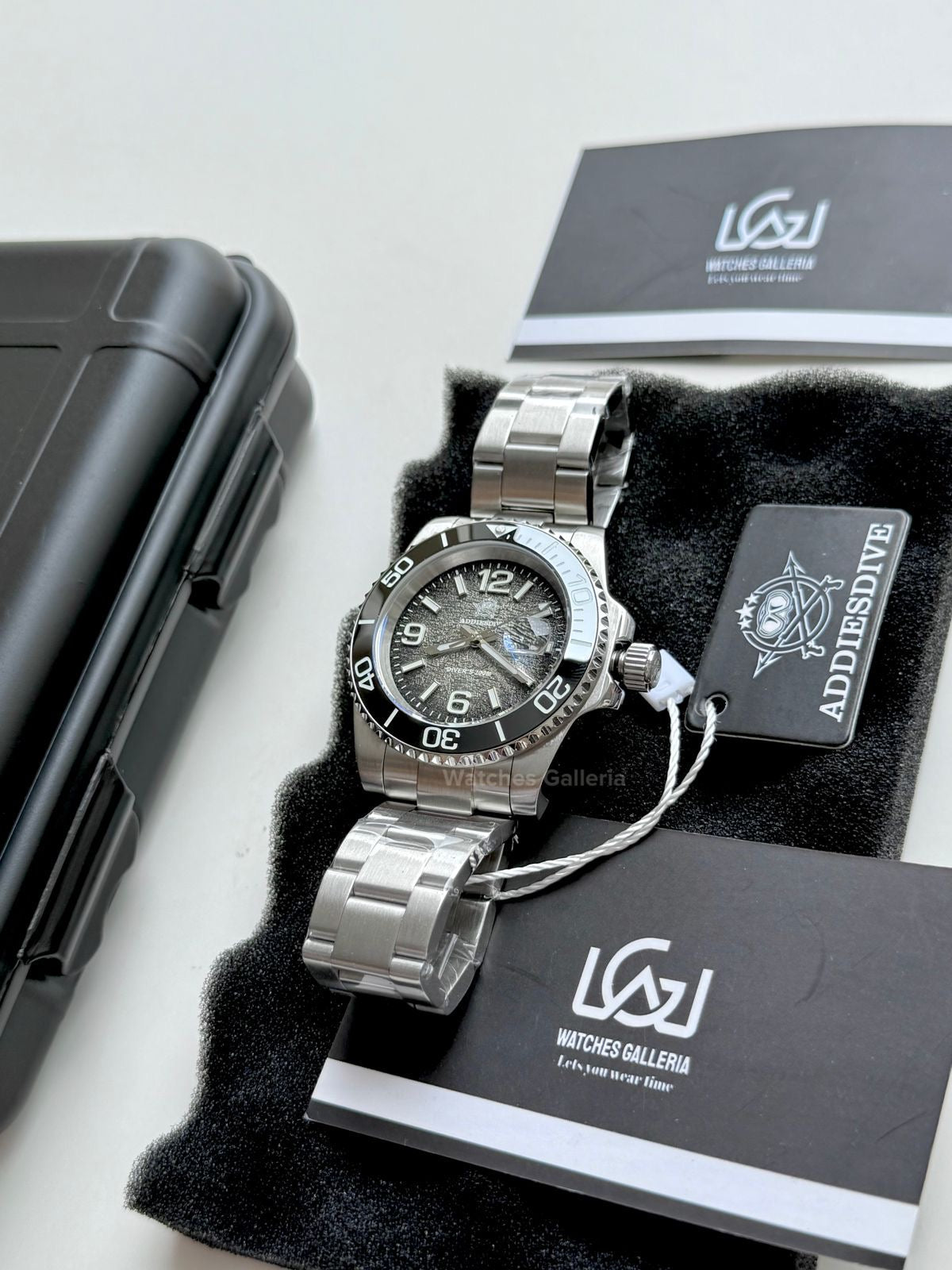 Addiesdive Submariner Gradient Quartz (Grey) AD2513 Watches Galleria © Copyrights All Right Reserved