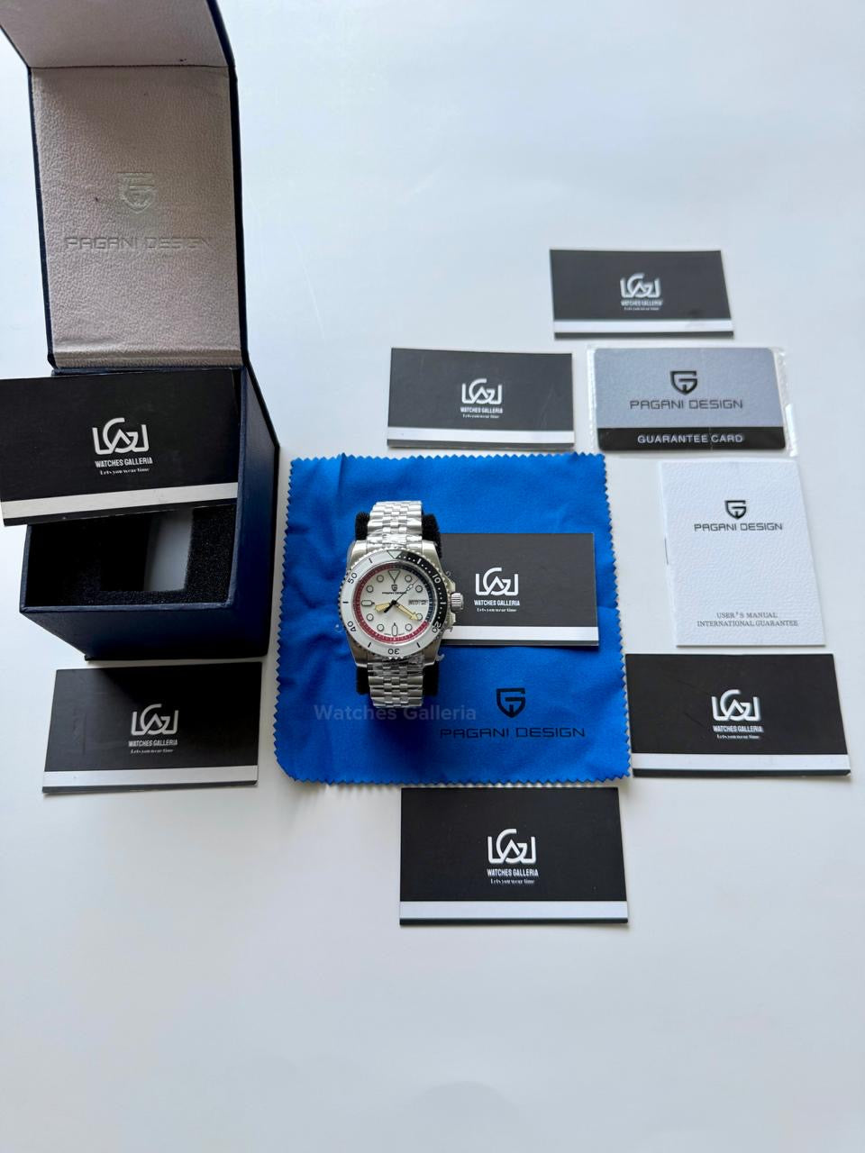 Pagani Design PD1726 Mini Gundam Limited Edition Automatic Watch – Sapphire Crystal, Seiko NH36A, Ceramic Bezel