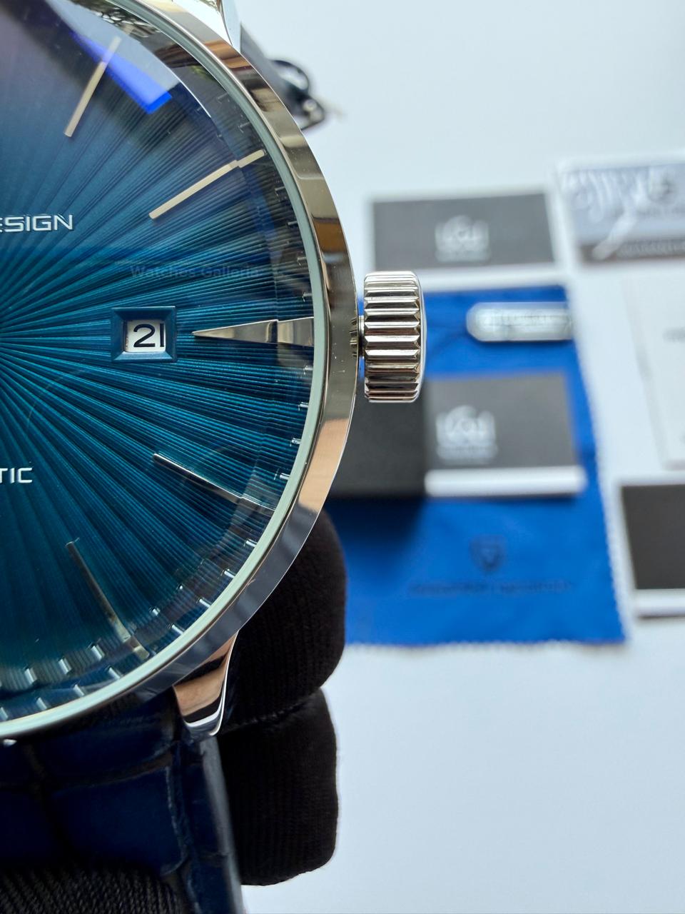 Pagani Design PD2770 Cocktail Automatic Watch Blue Dial – Luxury Men’s Mechanical Dress Watch in Pakistan | Watches Galleria