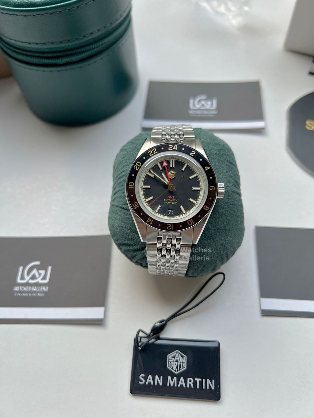 San Martin GMT RootBeer Automatic SN0116 Watches Galleria
