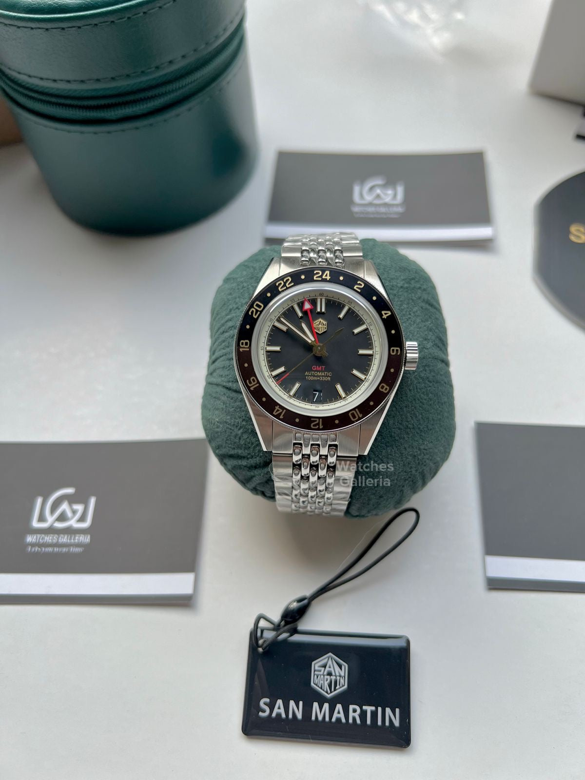 San Martin GMT RootBeer Automatic SN0116 Watches Galleria