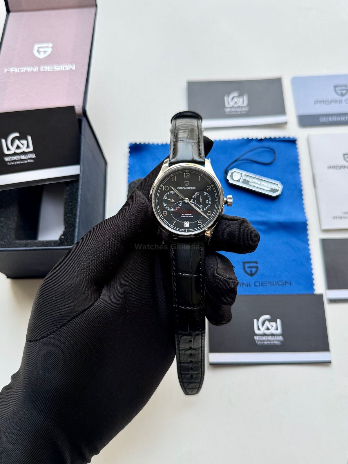 Pagani Design Pilot Series Automatic PD1722 (Black) Pagani Design in Pakistan “DISCONTINUED”