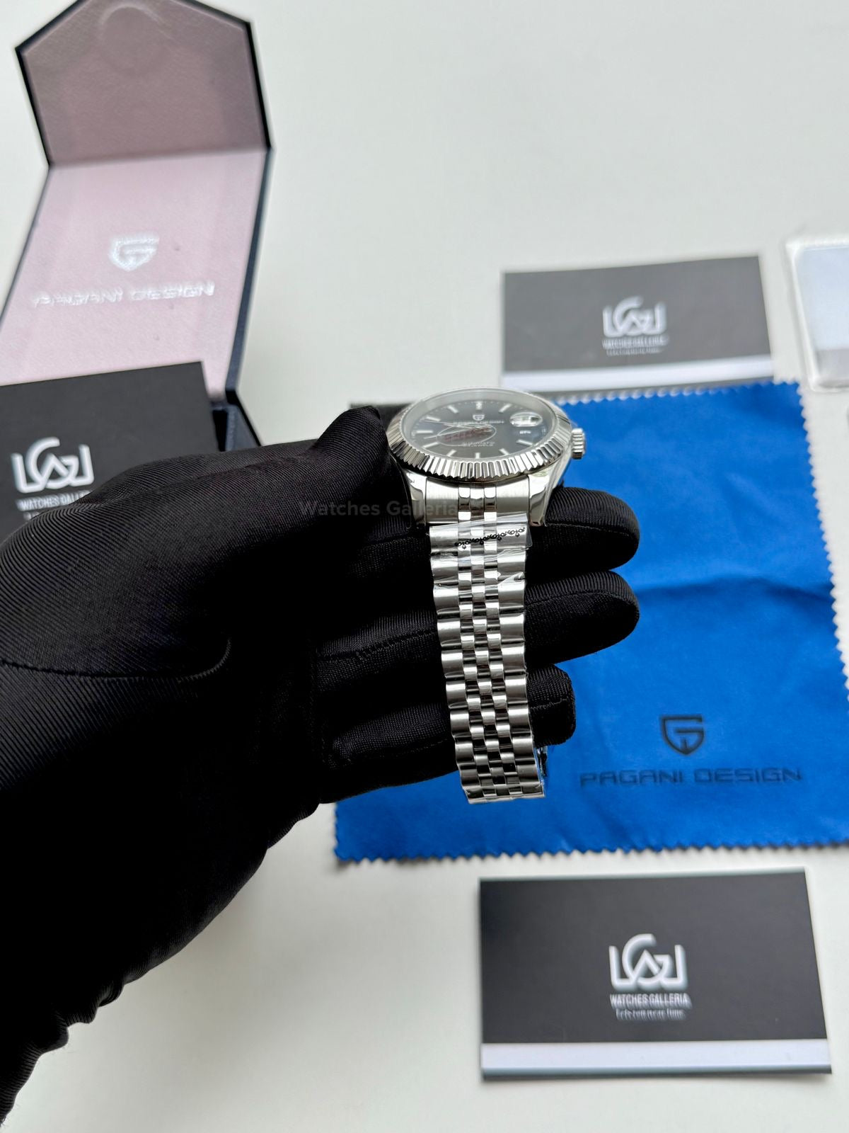 Pagani Design Datejust Automatic PD1645 (Blue) Pagani Design in Pakistan