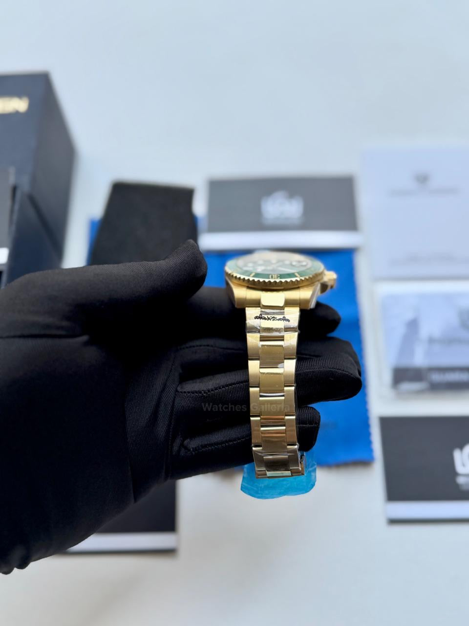 Pagani Design PD1661 Submariner Hulk (Gold Green) Pagani Design in Pakistan