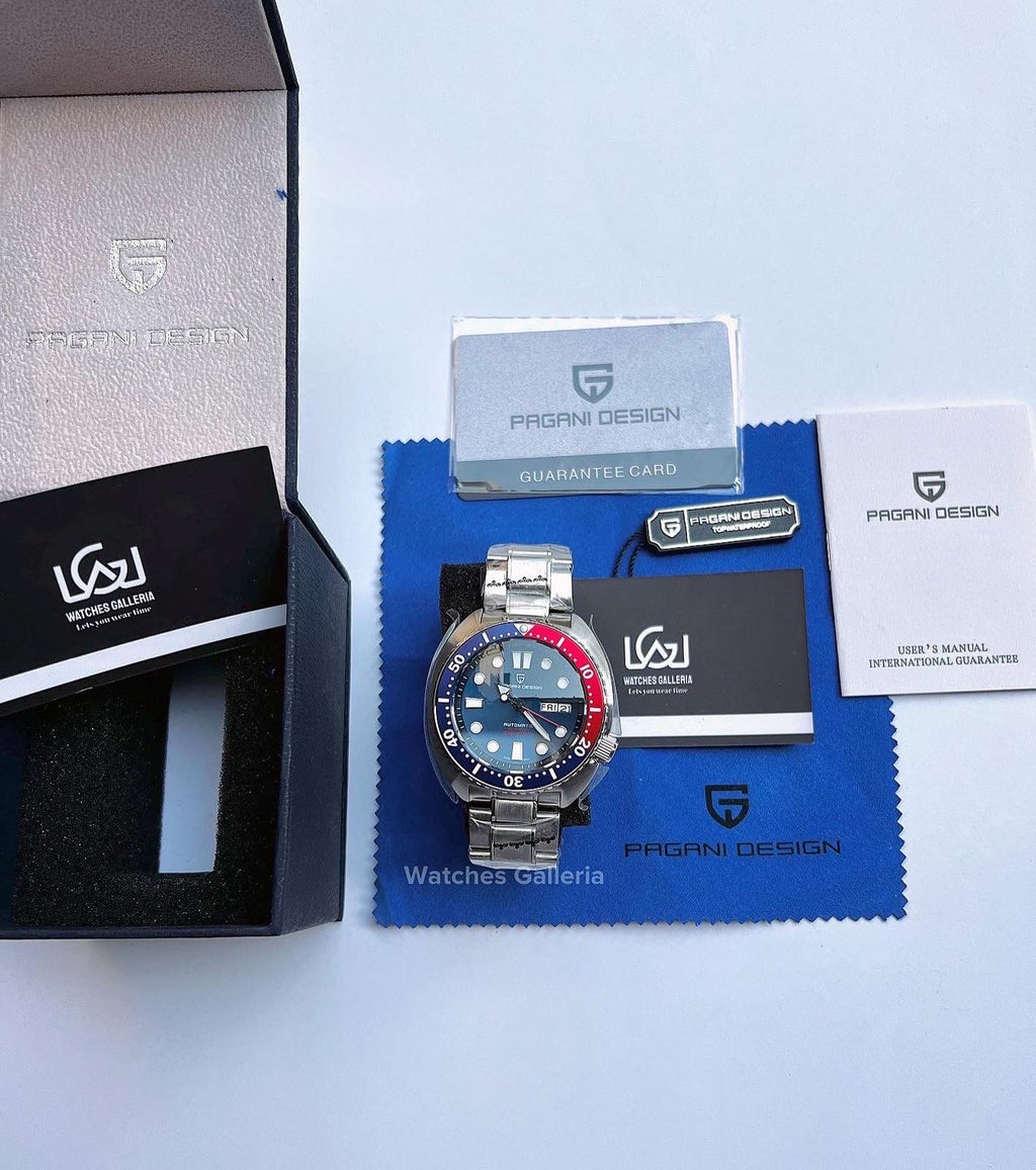 Pagani Design Turtle Automatic (Pepsi) PD1696
