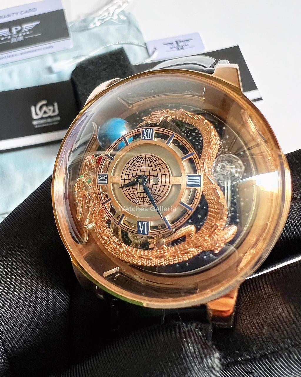 Pindu Design Astronomia Dragon Quartz (Rose Gold) P6532