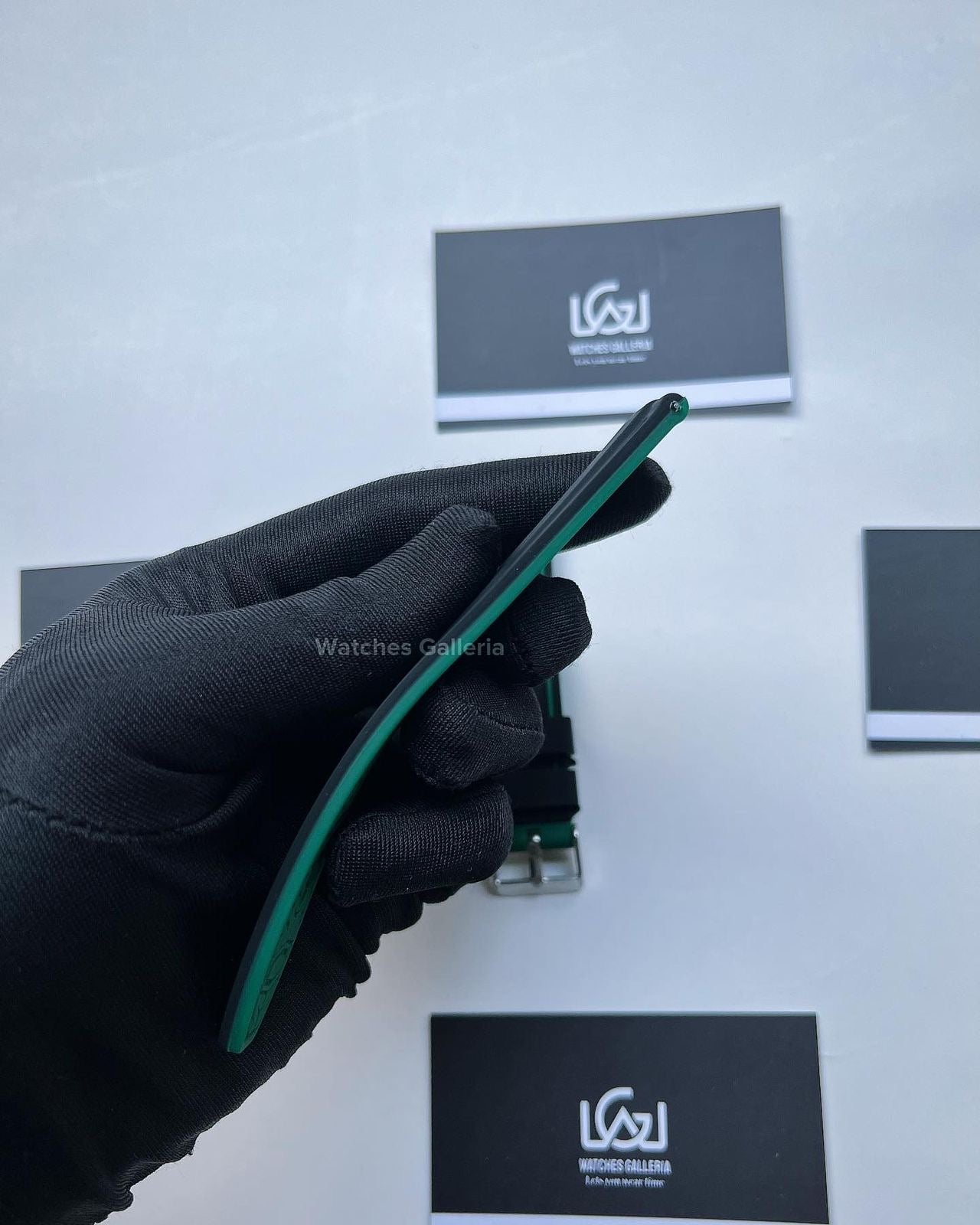 Silicon Straps Black/Green