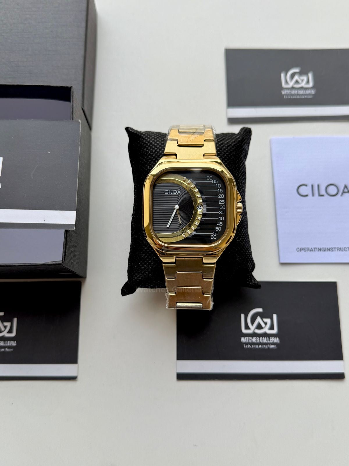 Ciloa Watch 513 Gold Square (Gold) Ciloa Watch in Pakistan