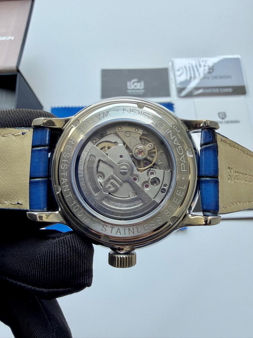 Pagani Design PD2770 Cocktail Automatic Watch Blue Dial – Luxury Men’s Mechanical Dress Watch in Pakistan | Watches Galleria