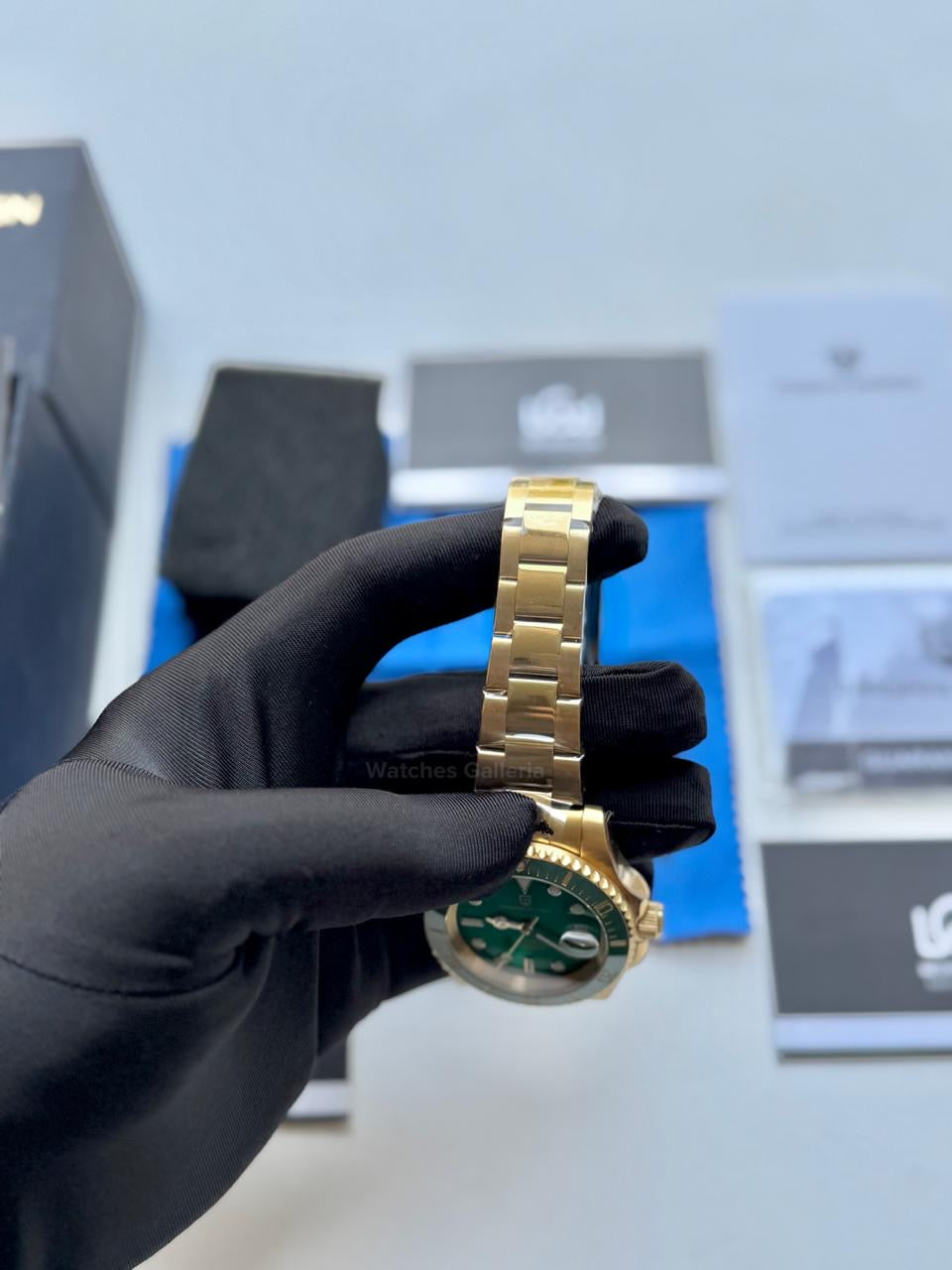 Pagani Design PD1661 Submariner Hulk (Gold Green) Pagani Design in Pakistan