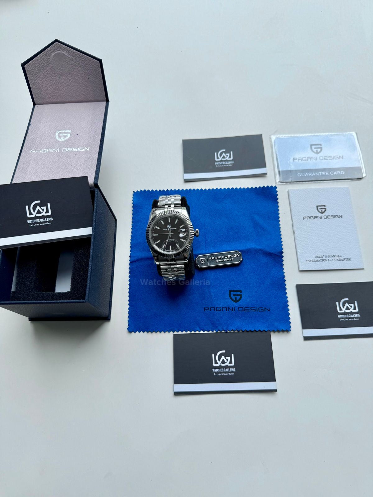 Pagani Design Datejust Automatic PD1645 (Black) Pagani Design in Pakistan