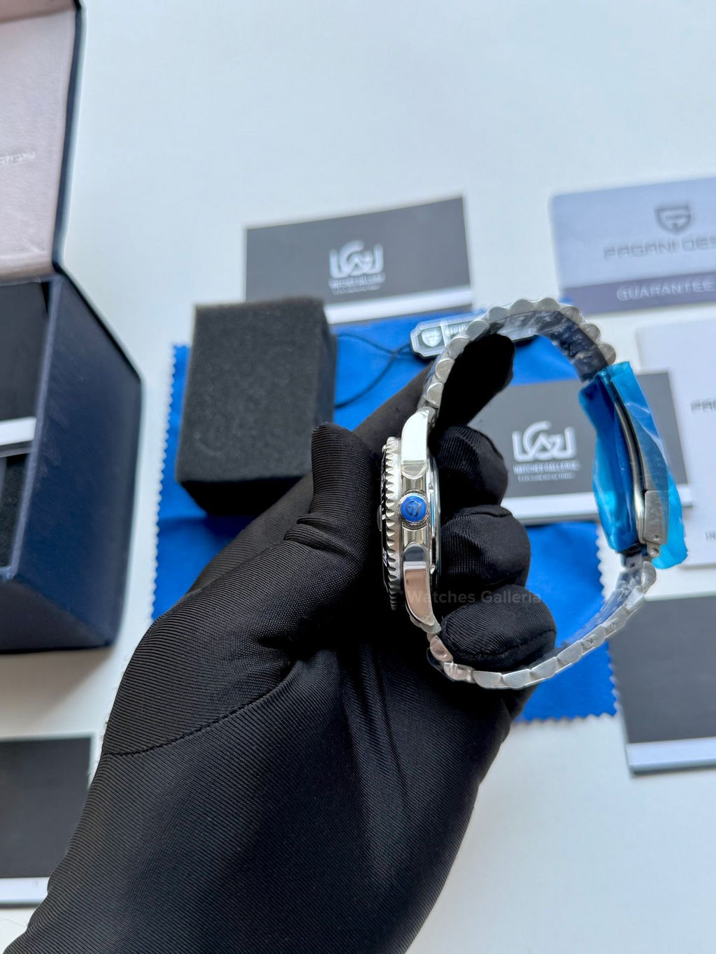 Pagani Design Submariner Date Automatic PD1661 (Black) Pagani Design in Pakistan