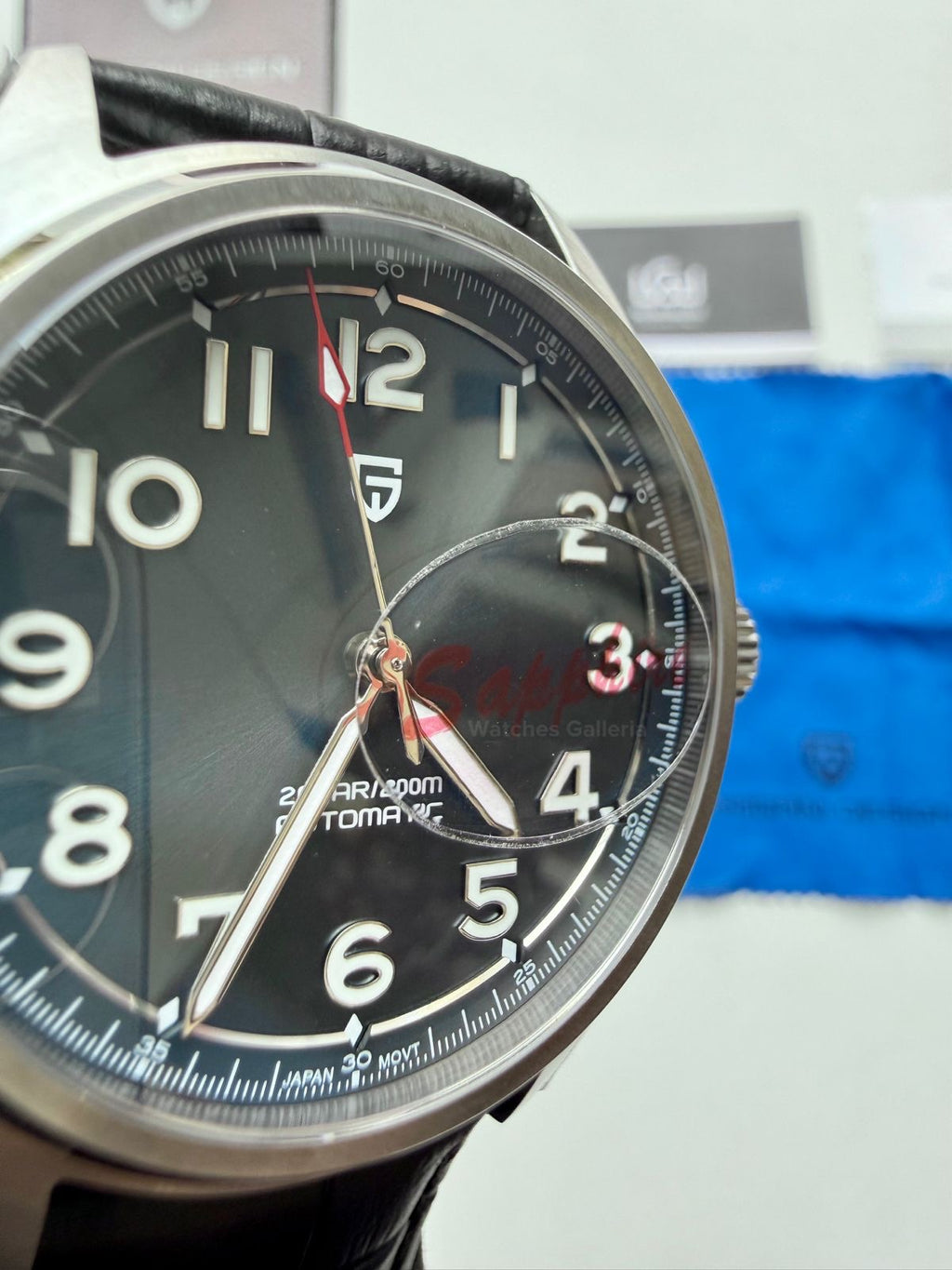 Pagani Design PD1717 Spirit Pilot (Blue/Black Leather Exclusive) Pagani Design Watch Pakistan