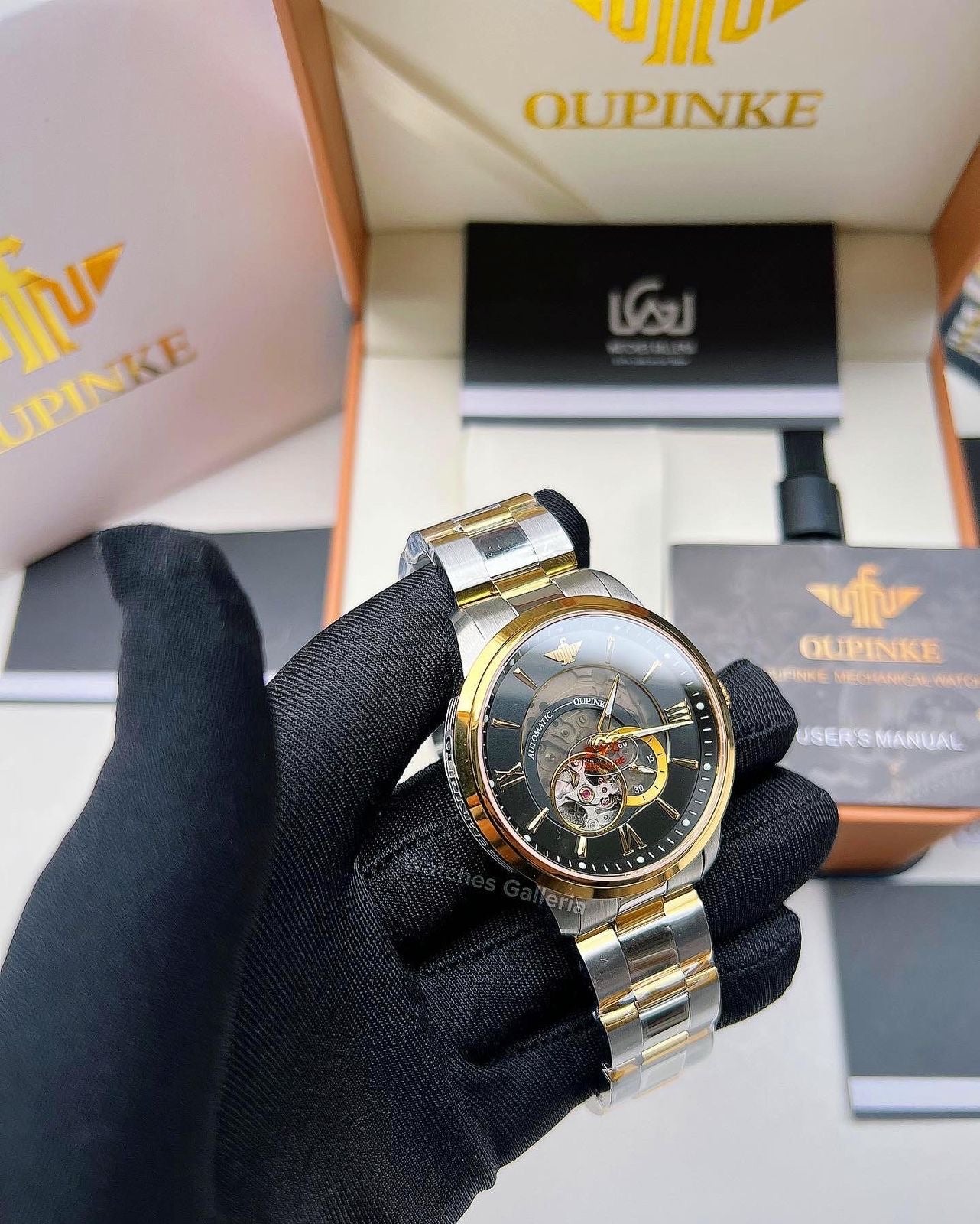 Oupinke Open Heart Automatic Two Tone G3190