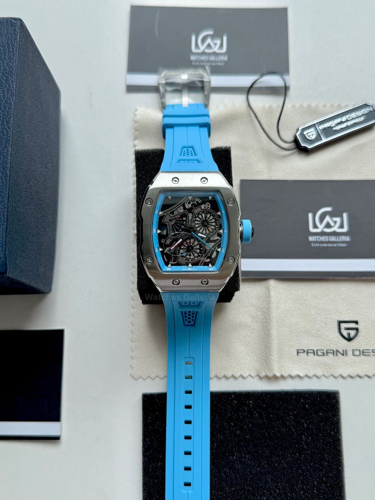Pagani Design Tonneau Calendar Quartz PDys012 (Sky) Pagani Design in Pakistan
