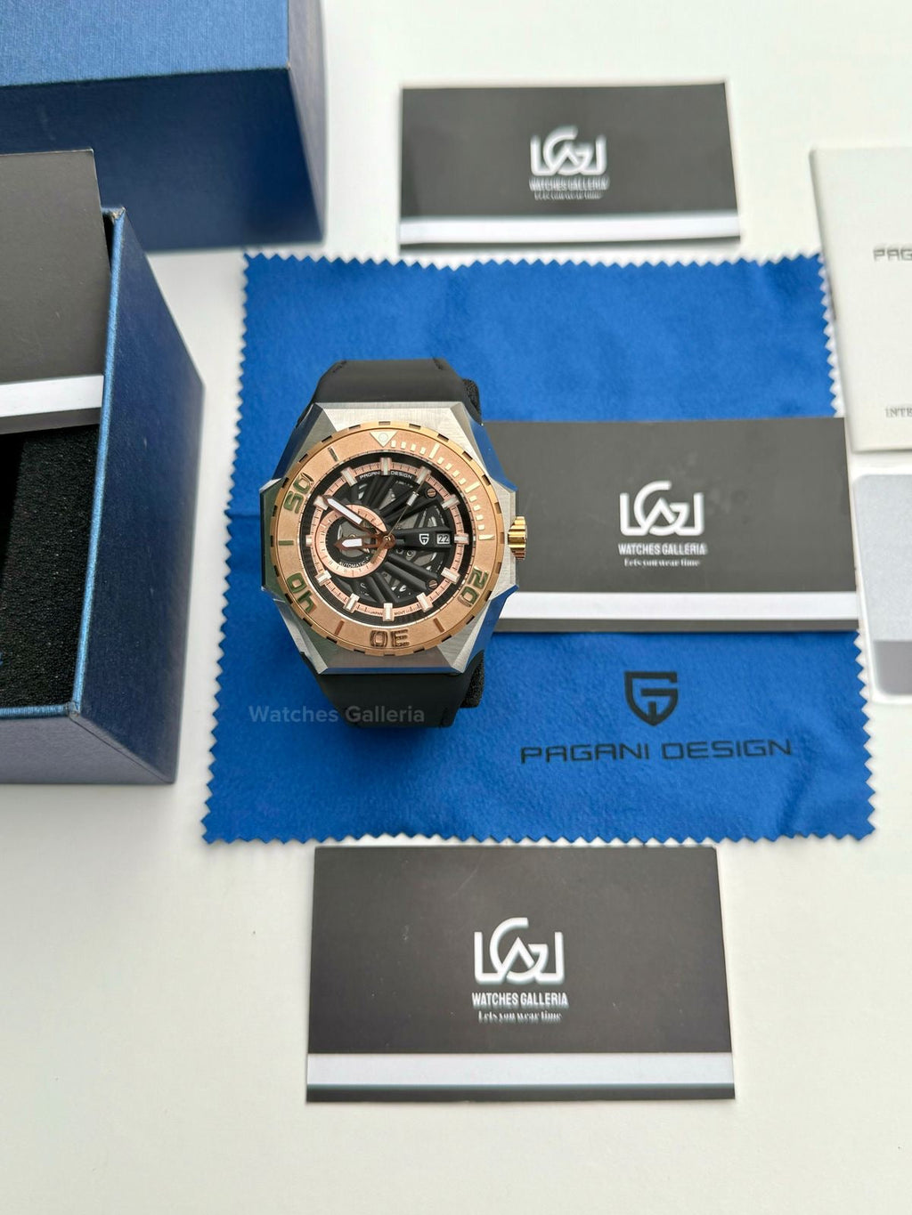 Pagani Design Werdelin Japan Automatic Movement (Gold) PDys007 Watches Galleria