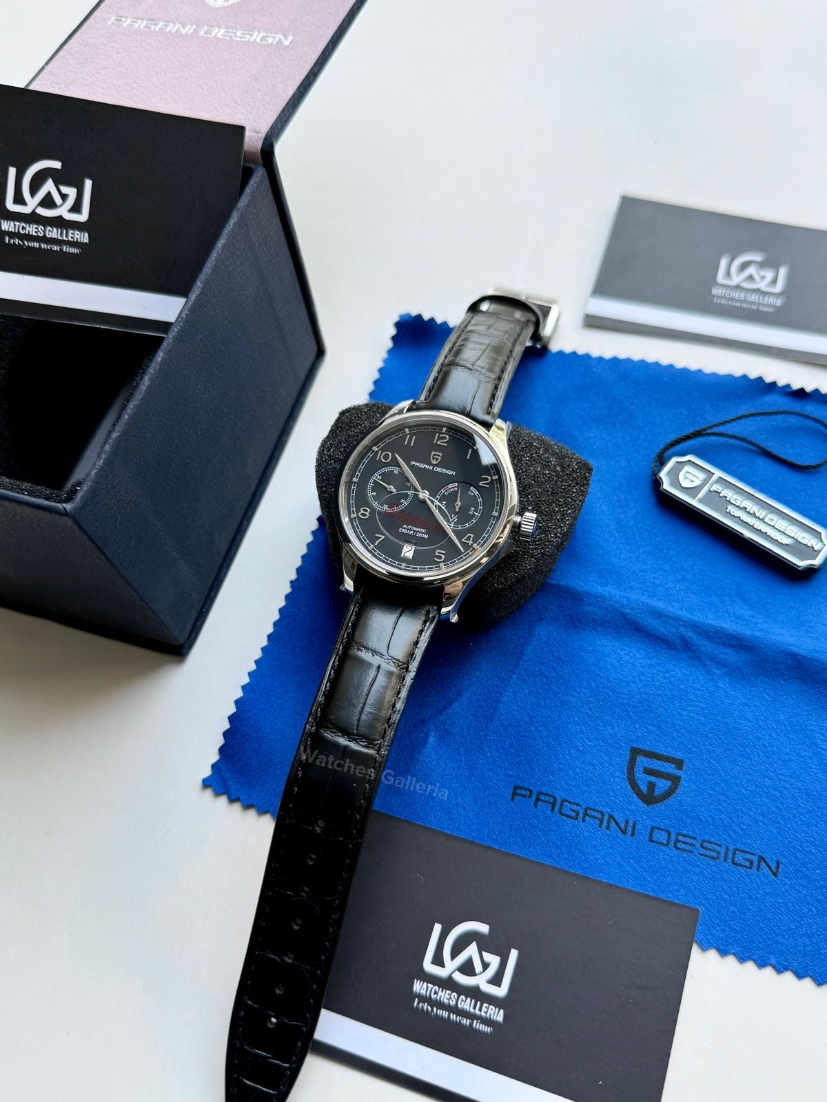 Pagani Design Pilot Series Automatic PD1722 (Black) Pagani Design in Pakistan “DISCONTINUED”