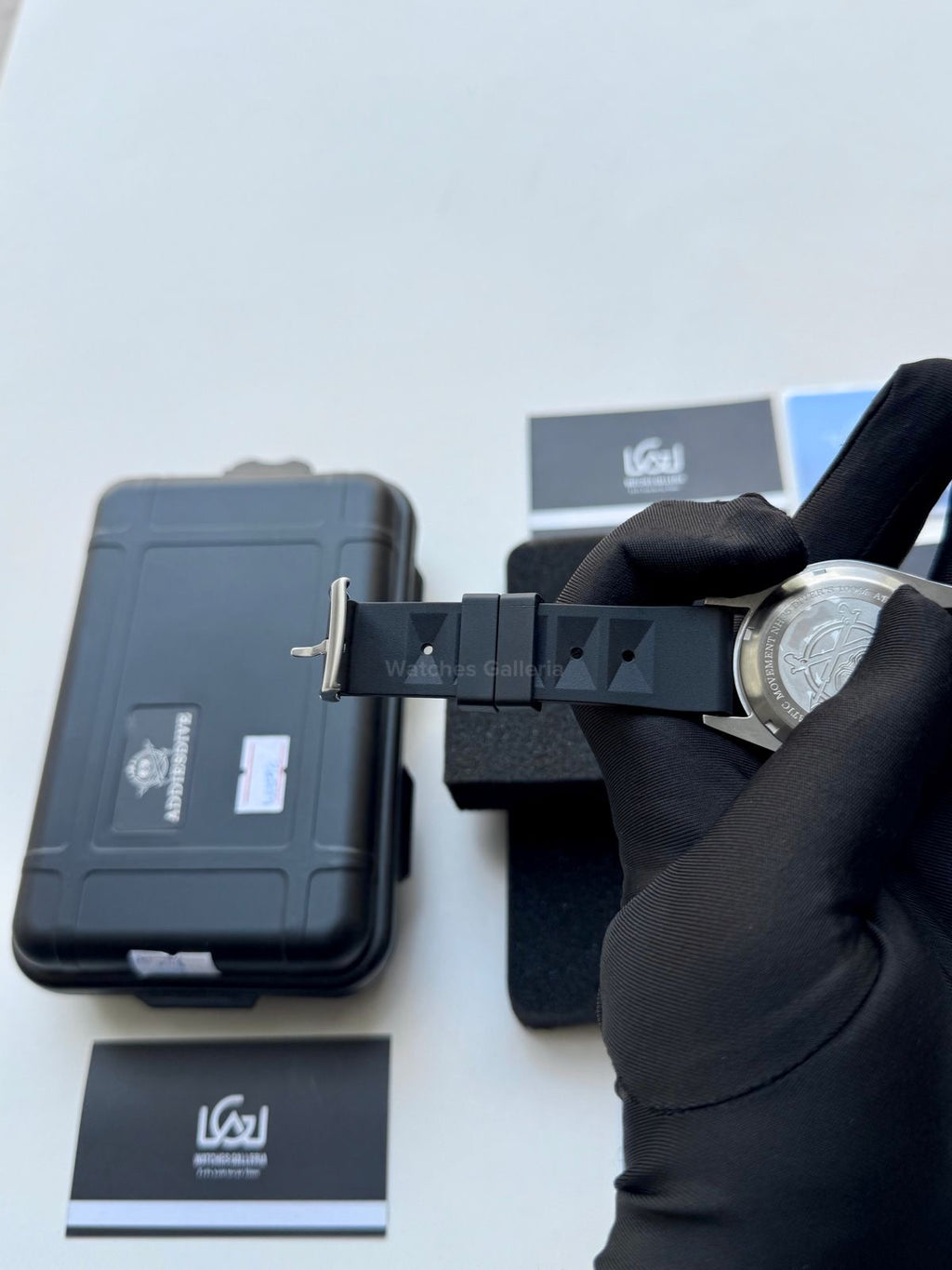 Addiesdive AD2118 Omiwatari White Silicon Edition “White” Addiesdive Watch in Pakistan