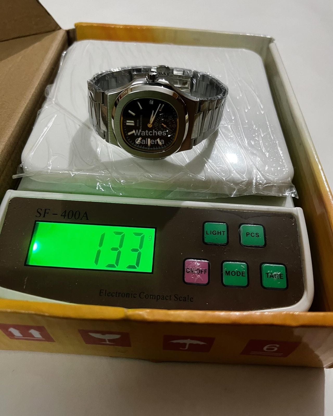 Didun Nautilus Sub Dial Quartz (Black) PD49 Watches Galleria