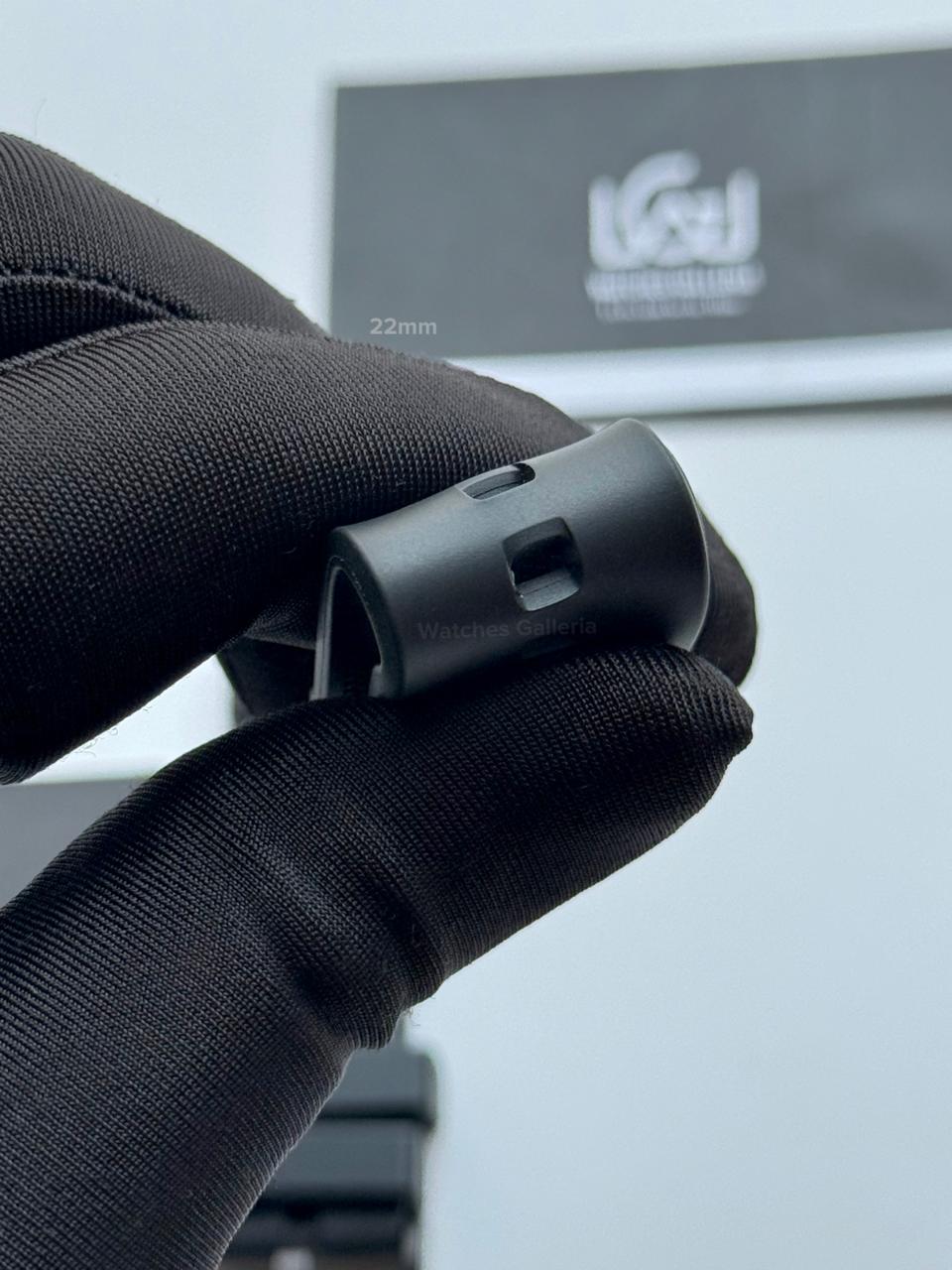 Premium Silicone Rubber Strap 22mm – Quick Release Pin Buckle | Black Buckle | Universal Fit for 22mm Watches