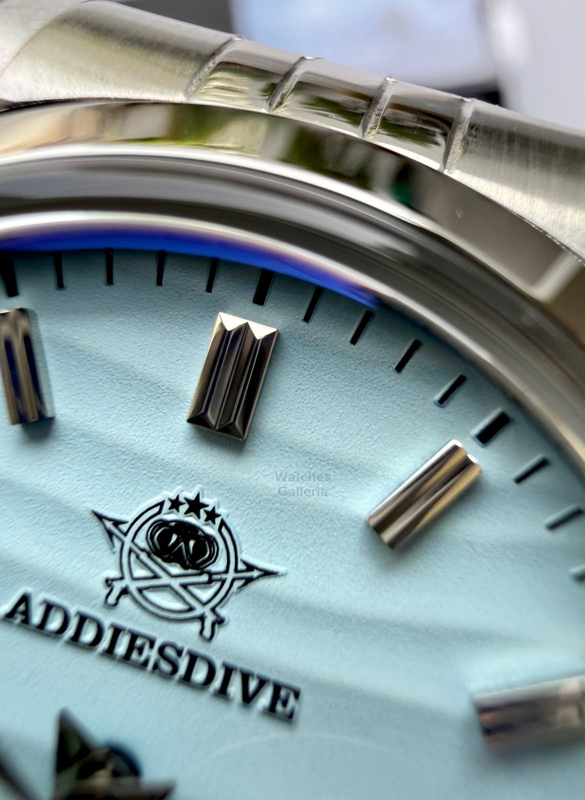Addiesdive AD2030 Desert Jubilee White Unisex Watch – 36mm Classic Desert Dial, Japan VH31 Quartz Movement, Blue Anti-Glare Mineral Glass & Genuine Jubilee Strap