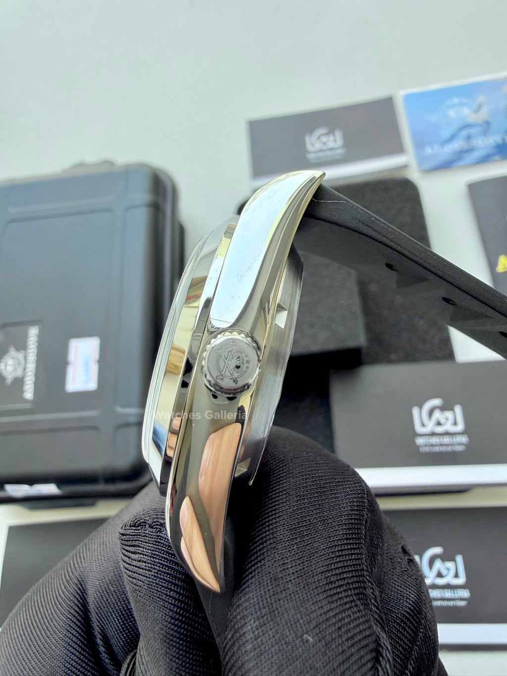 Addiesdive AD2118 Omiwatari Blue Silicon “Ice Blue” Addiesdive Watch in Pakistan