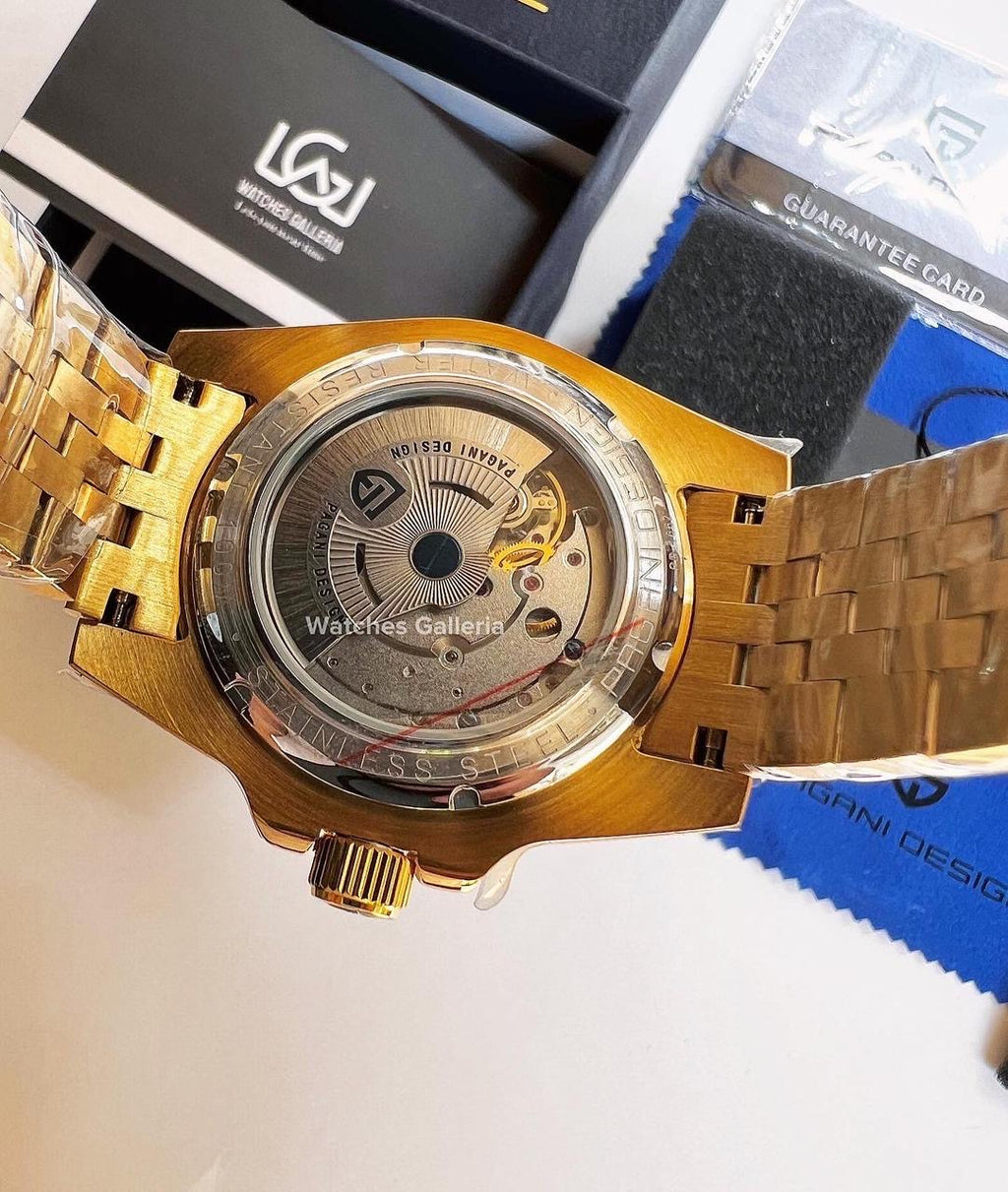Pagani Design GMT Master V5 (Gold Black) PD1662