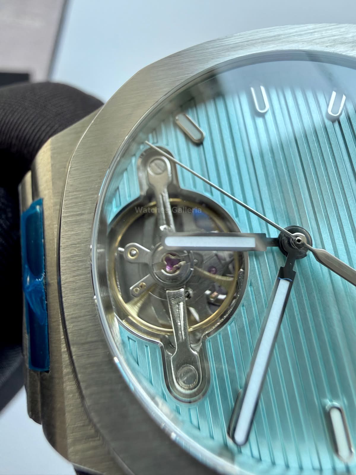 Pagani Design PDys025 Nautilus Flywheel Ice Blue 42mm Automatic Watch – Sapphire Crystal | E3251 Movement | 5ATM
