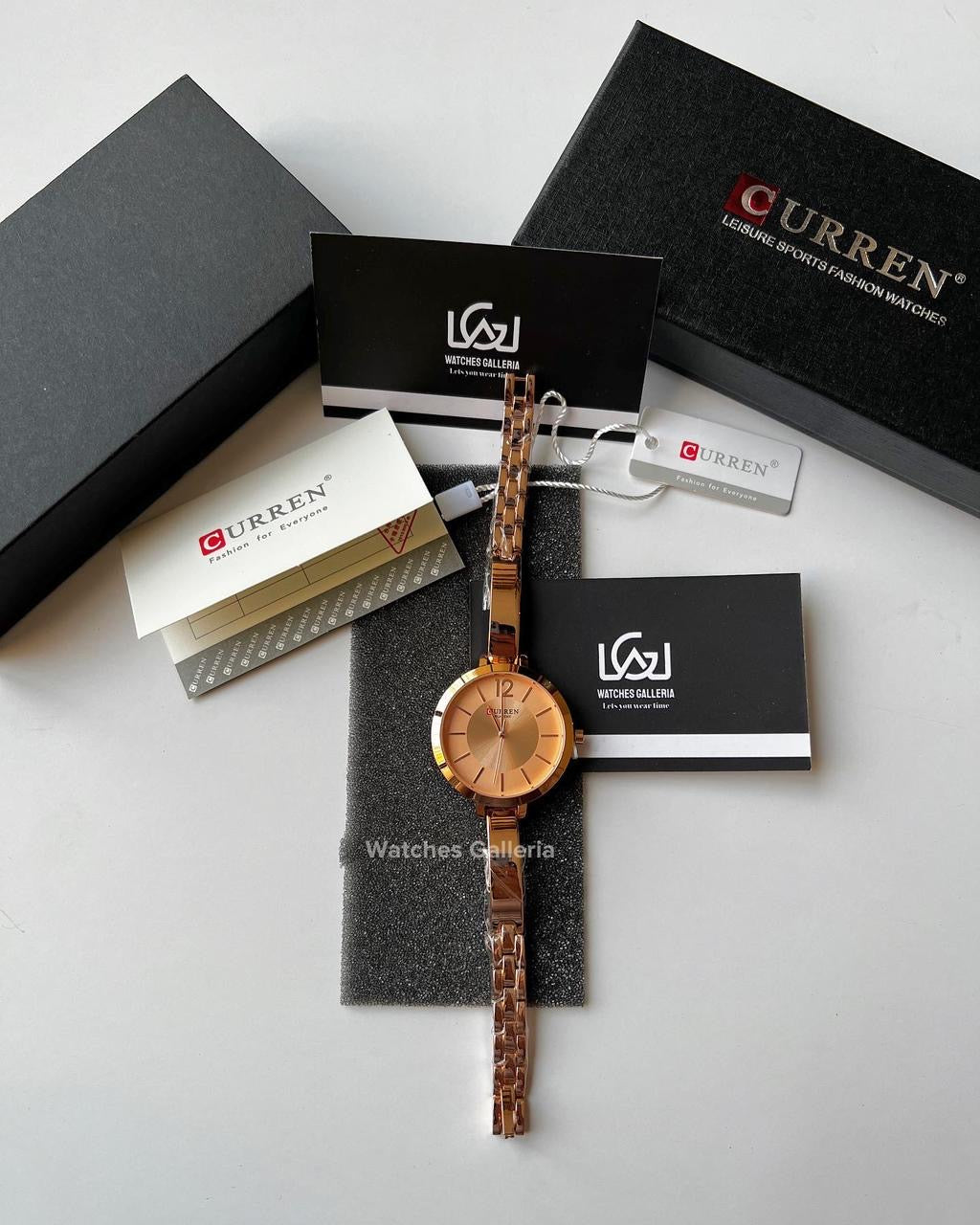 Curren Ladies Quartz Watch (Gold) C9012
