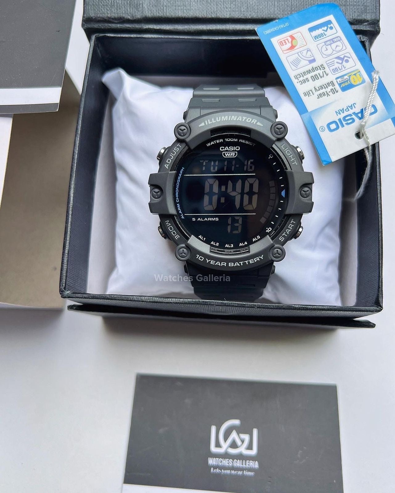 Casio Sports Digital Watch Quartz AE-1500WH-1