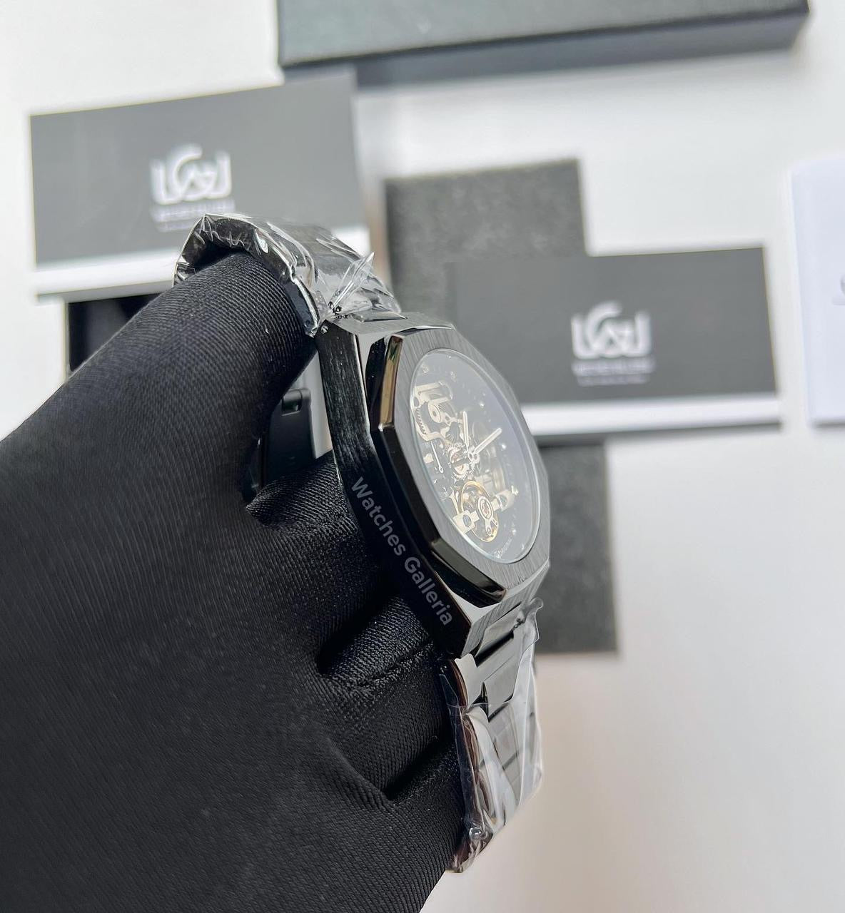 Forsining Royal Oak Skeleton Automatic (Black) TM375G